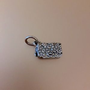 Coach bag charm